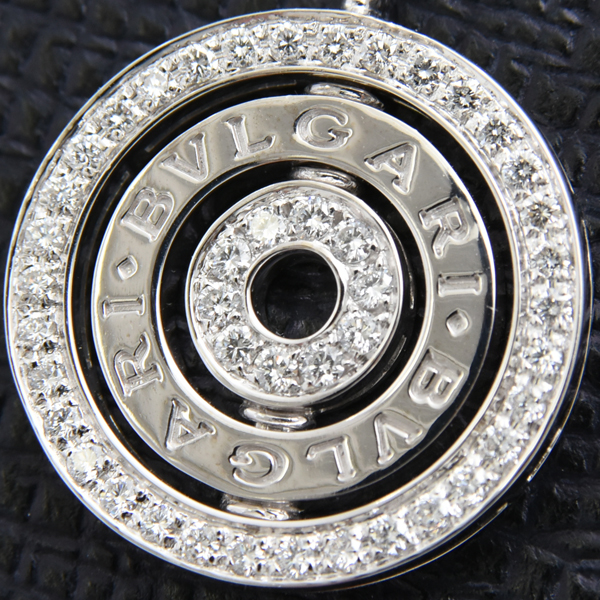 ブルガリ ネックレス レディース アストラーレ チェルキ ダイヤ ネックレス ホワイトゴールド BVLGARI 750WG 中古