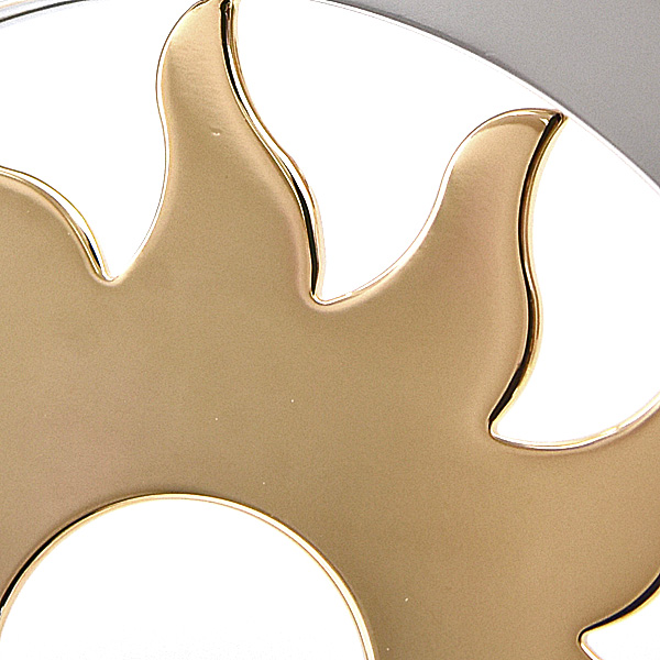 ブルガリ ペンダント メンズ トンドサン トップ ラージ チャーム SS×750YG ステンレス イエローゴールド BVLGARI 中古