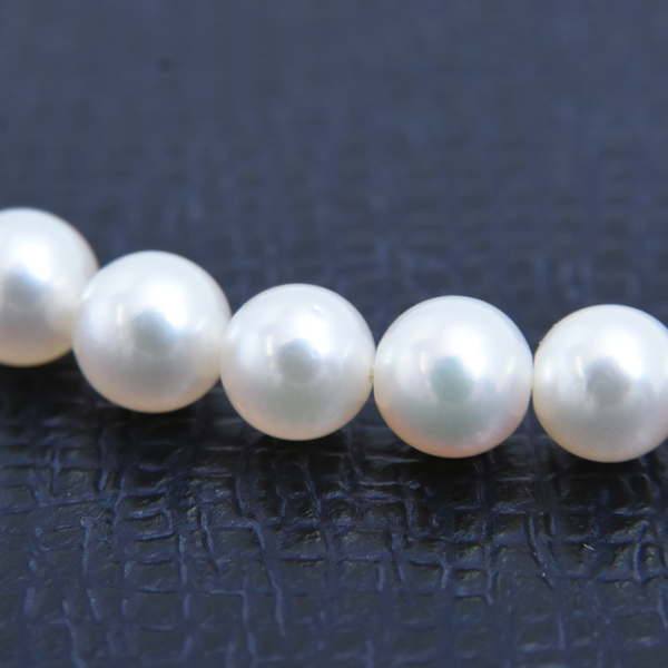 ミキモト ブレスレット レディース パール ブレスレット 5.5mm～5.9mm珠 イエローゴールド MIKIMOTO K18 中古