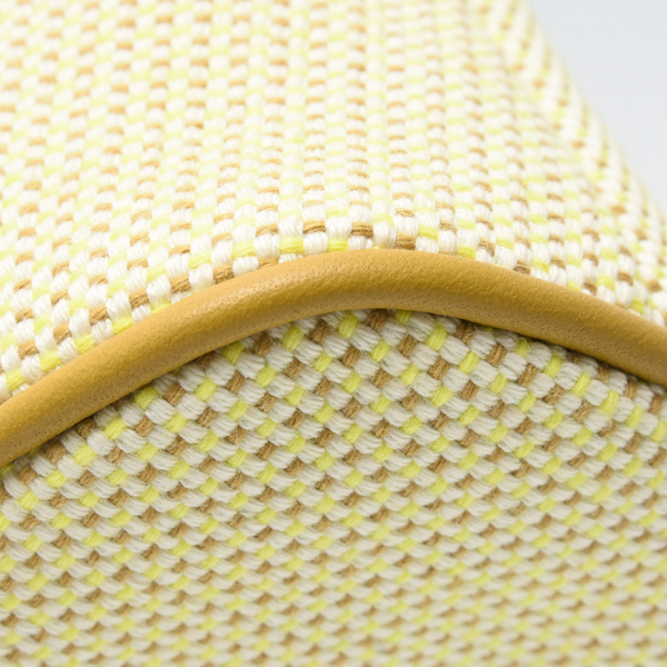 エルメス バッグ レディース ボリード クレイジーH ポーチ ミニ 化粧ポーチ キャンバス シトロン オークル HERMES 中古