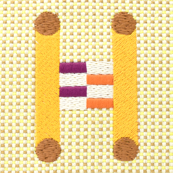 エルメス バッグ レディース ボリード クレイジーH ポーチ ミニ 化粧ポーチ キャンバス シトロン オークル HERMES 中古