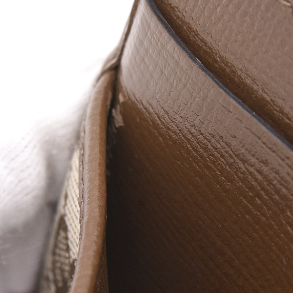 グッチ カードケース メンズ レディース GGキャンバス ハッカープロジェクト バレンシアガ ブラウン GUCCI BALENCIAGA 681709 中古