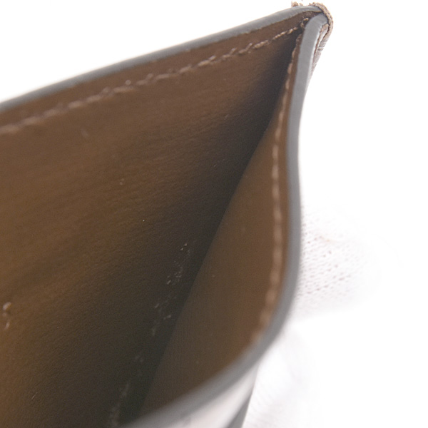 グッチ カードケース メンズ レディース GGキャンバス ハッカープロジェクト バレンシアガ ブラウン GUCCI BALENCIAGA 681709 中古