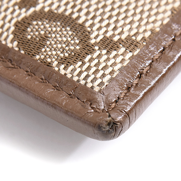 グッチ カードケース メンズ レディース GGキャンバス ハッカープロジェクト バレンシアガ ブラウン GUCCI BALENCIAGA 681709 中古