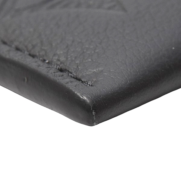 ルイヴィトン カードケース メンズ モノグラムシャドウ ポルトカルトダブル ノワール Louis Vuitton M81415 中古