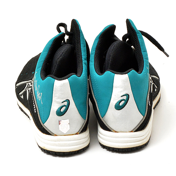 イチロー 実使用2007年アシックススパイク サイン入り asics