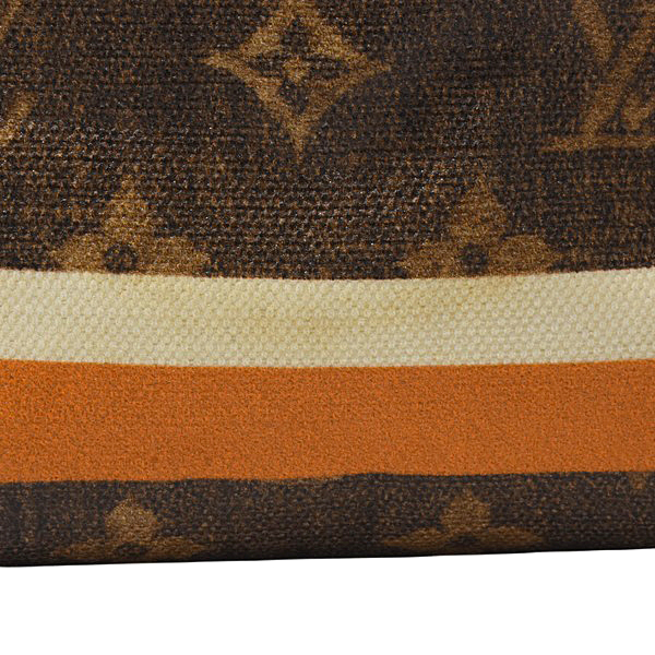 ルイヴィトン バッグ レディース モノグラムティセ サックレイユールPM ハンドバッグ ブラウン Louis Vuitton M56386 中古