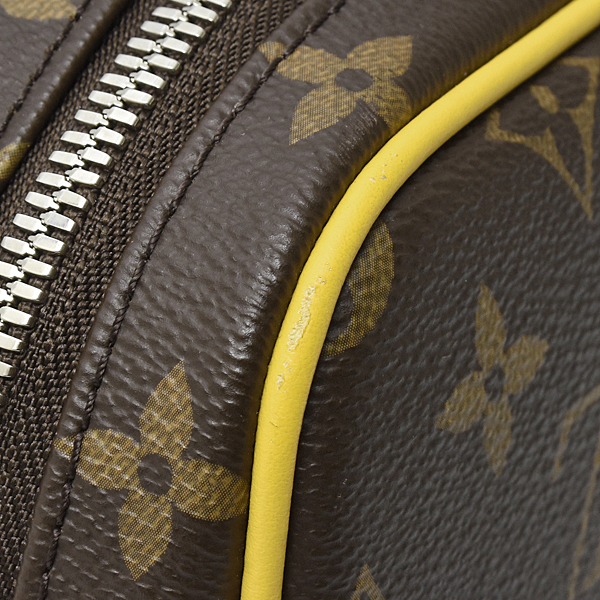 ルイヴィトン バッグ メンズ モノグラム ドップキット セカンドバッグ ポーチ ジョーヌ M46764 Louis Vuitton 中古