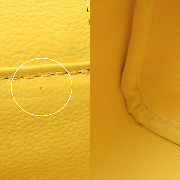 ルイヴィトン バッグ メンズ モノグラム ドップキット セカンドバッグ ポーチ ジョーヌ M46764 Louis Vuitton 中古