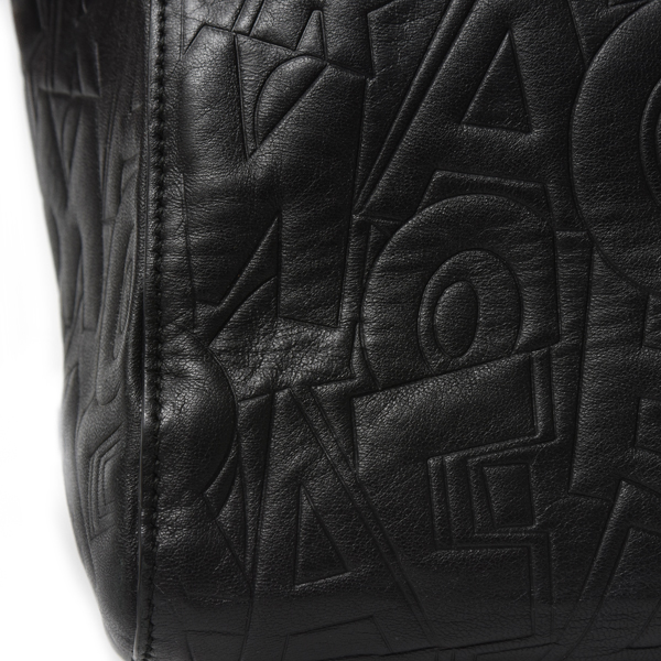 サルヴァトーレフェラガモ バッグ レディース メンズ ボニー ショルダーバッグ エンボス カーフレザー ブラック Salvatore Ferragamo RE-21F963 中古