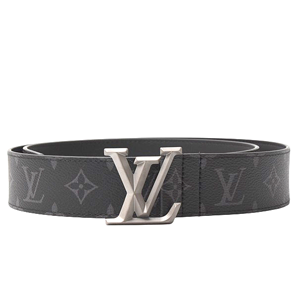 ルイヴィトン ベルト メンズ モノグラムエクリプス ベルト LV ピラミッド 40mm 95サイズ Louis Vuitton M0607 中古