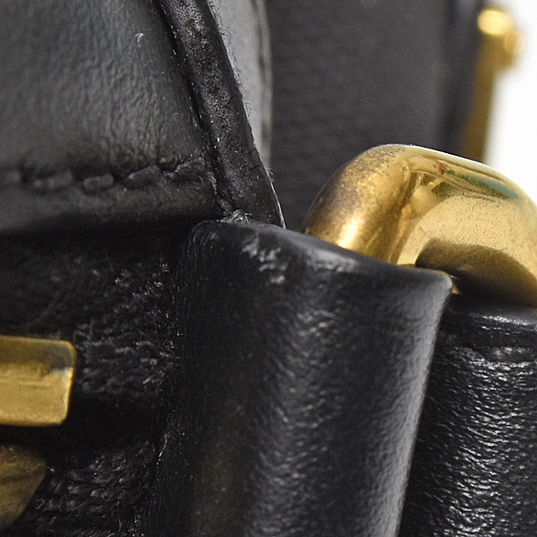 プラダ バッグ メンズ レディース ショルダーバッグ クロスボディバッグ キャンバス レザー ブラック 1BH089 PRADA 中古