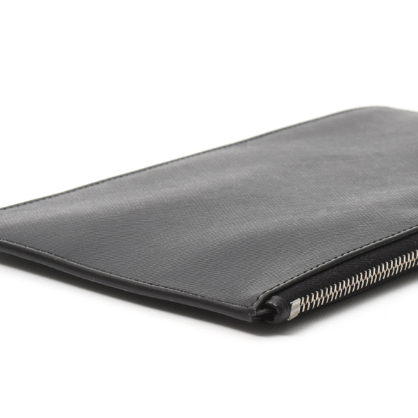 プラダ バッグ メンズ レディース ポーチ バッグインバッグ サフィアーノレザー ブラック 2M1236 PRADA 中古