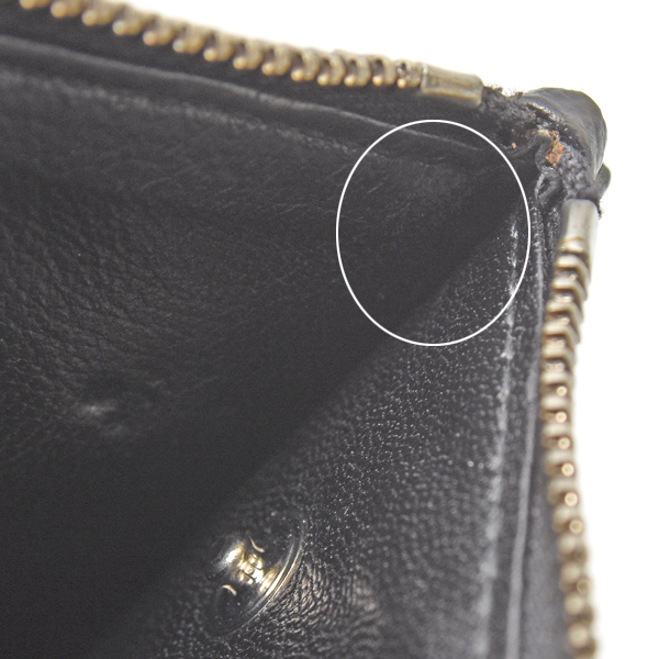 プラダ バッグ メンズ レディース ポーチ バッグインバッグ サフィアーノレザー ブラック 2M1236 PRADA 中古