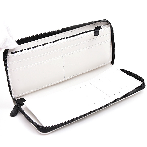 ルイヴィトン 財布 メンズ ジッピーウォレット ヴェルティカル モノグラムシャドウ ホワイト Louis Vuitton M83381 中古