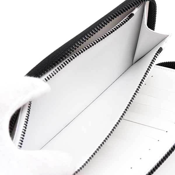 ルイヴィトン 財布 メンズ ジッピーウォレット ヴェルティカル モノグラムシャドウ ホワイト Louis Vuitton M83381 中古