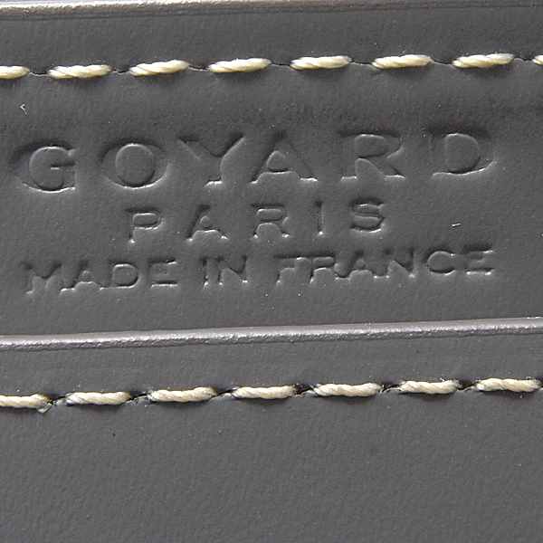 ゴヤール 財布 レディース メンズ マティニョンPM ファスナーコインケース PVCレザー グレー GOYARD 中古