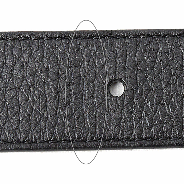 ルイヴィトン ベルト メンズ サンチュールポンヌフ 95サイズ トリヨンレザー ブラック M6065 Louis Vuitton 中古