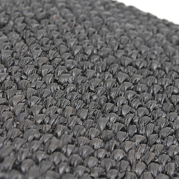 ロエベ バッグ レディース スタンダード A5トート ミニ ショルダー 2WAY ポシェット ラフィア カーフ ブラック LOEWE A563S30X09 中古