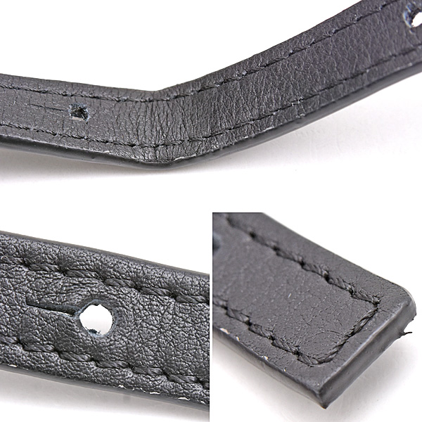 ロエベ バッグ レディース スタンダード A5トート ミニ ショルダー 2WAY ポシェット ラフィア カーフ ブラック LOEWE A563S30X09 中古