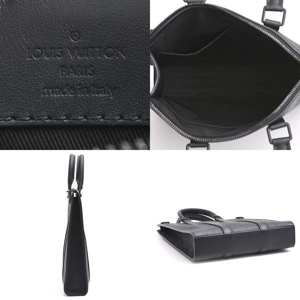 ルイヴィトン バッグ メンズ サックプラ クロス トートバッグ モノグラムトリヨン 2WAY ノワール ブラック M21884 Louis Vuitton 中古