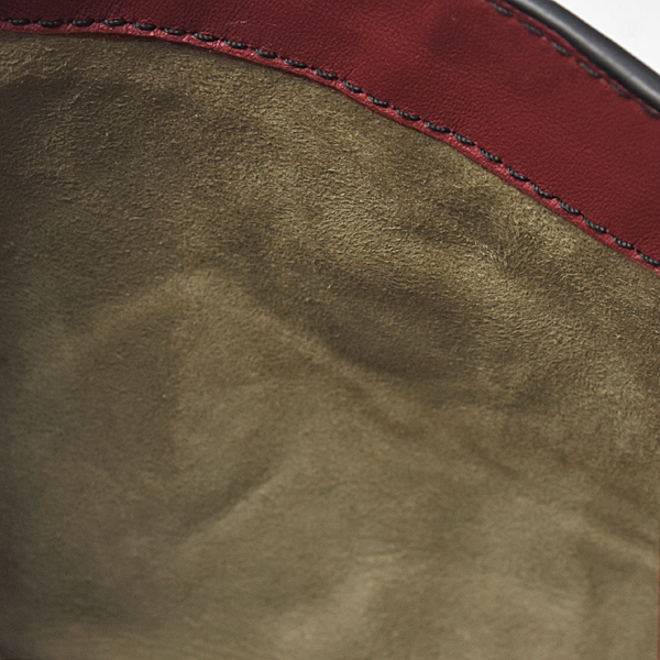 ボッテガヴェネタ バッグ レディース イントレチャート ノディーニ ポシェット ショルダーバッグ ラムスキン レッド系 B08035720Z BOTTEGA VENETA 中古