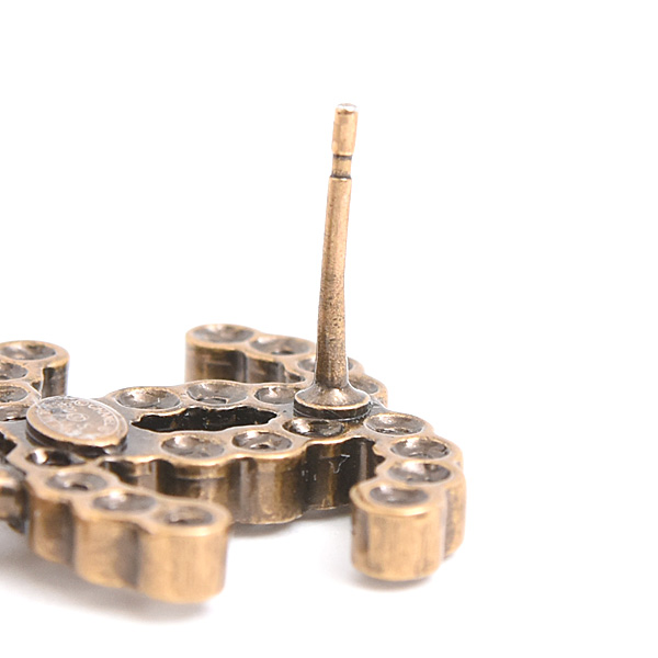 シャネル ピアス レディース ココマーク No.5 ラインストーン B20S GP CHANEL 中古