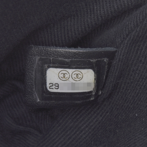 シャネル ウエストバッグ ボディバッグ マトラッセ シャネルユニフォーム ベルトバッグ ポーチ カーフレザー ブラック CHANEL 中古