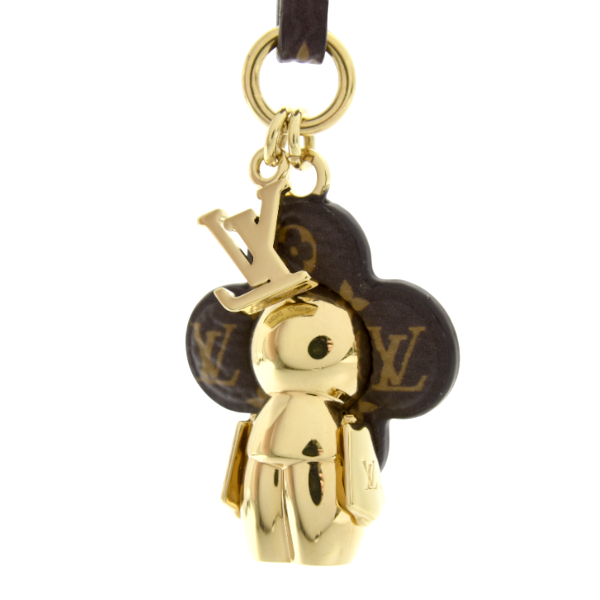 ルイヴィトン バッグチャーム ミニヴィヴィエンヌ キーホルダー モノグラム M02177 Louis Vuitton 中古