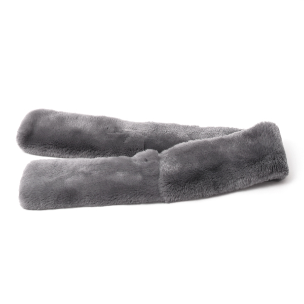 ルイヴィトン メンズ レディース 服飾小物 エシャルプ レックス マフラー スカーフ ラビットファー グレー系 MP0035 Louis Vuitton 中古