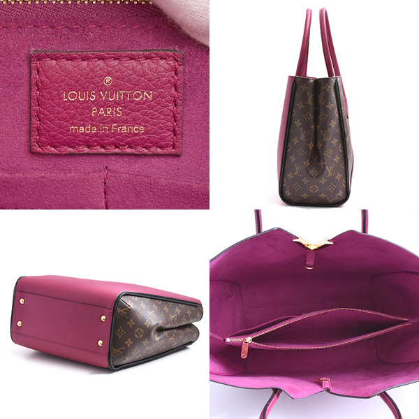 ルイヴィトン バッグ レディース モノグラム キモノMM トートバッグ ショルダーバッグ グレープ Louis Vuitton M40521 中古