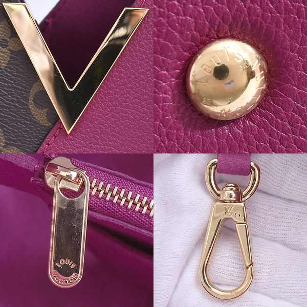 ルイヴィトン バッグ レディース モノグラム キモノMM トートバッグ ショルダーバッグ グレープ Louis Vuitton M40521 中古