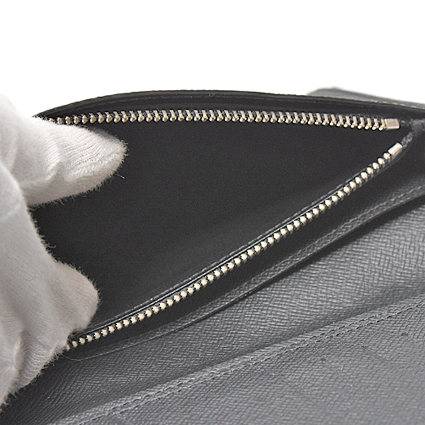 ルイヴィトン 財布 メンズ ダミエグラフィット ポルトフォイユブラザ 長財布 二つ折り ブラック N62665 Louis Vuitton 中古