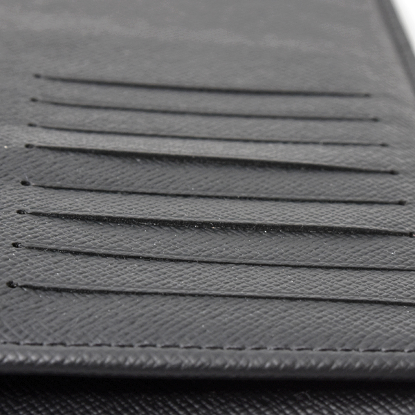 ルイヴィトン 財布 メンズ ダミエグラフィット ポルトフォイユブラザ 長財布 二つ折り ブラック N62665 Louis Vuitton 中古