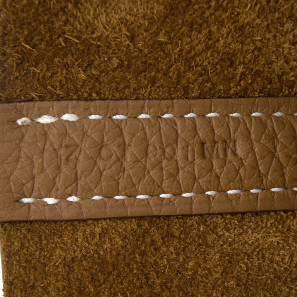 エルメス バッグ ピコタンロック MM 22 トリヨンクレマンス ハンドバッグ トートバッグ シルバー金具 Z刻印 ゴールド ブラウン レディース HERMES 未使用展示品