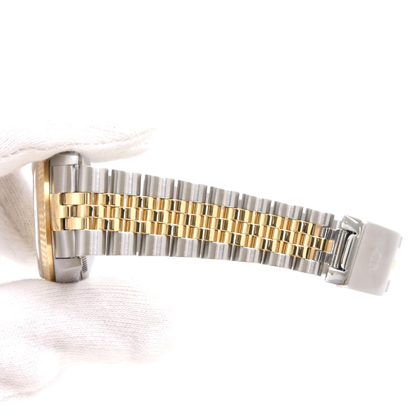 ロレックス 時計 ユニセックス デイトジャスト31 自動巻 A番 シルバー文字盤 SS×YG ROLEX 78273 中古