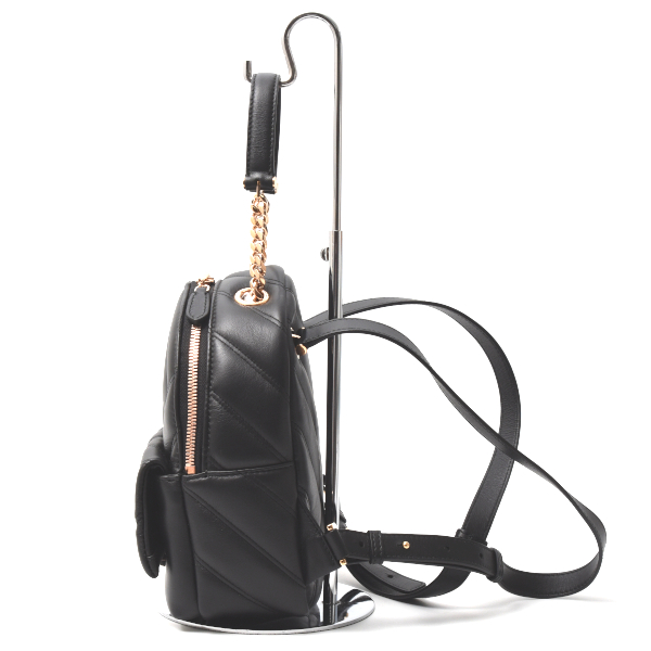 ブルガリ バッグ セルペンティ カボション ミニ バックパック リュック レザー ブラック レディース BVLGARI 中古