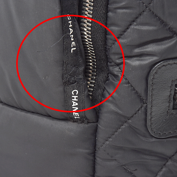 シャネル バッグ レディース コココクーン マトラッセ バックパック リュック ナイロン ブラック CHANEL 中古