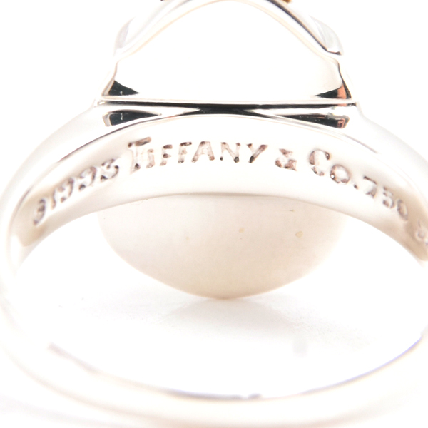 ティファニー 指輪 レディース スカラベ リング 11.5号 シルバー ゴールド TIFFANY SV925×750YG 中古