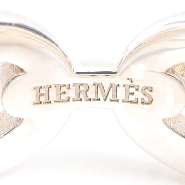 エルメス 指輪 レディース シェーヌダンクル アンシェネPM リング 51号 シルバー HERMES SV925 中古