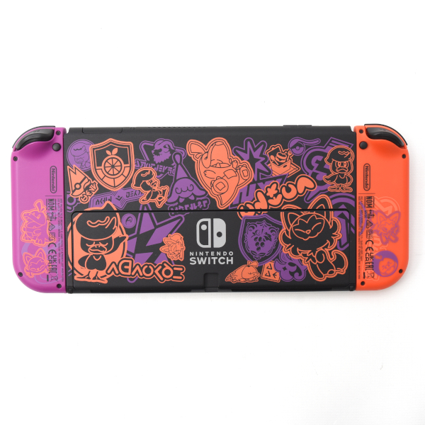 任天堂 ニンテンドースイッチ スカーレット バイオレットエディション 有機ELモデル Pokemon ポケモン Nintendo Switch 中古