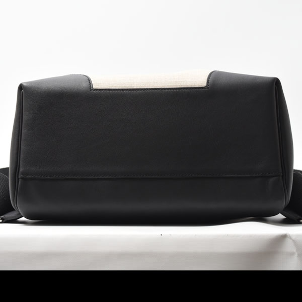 エルメス バッグ メンズ レディース サック アド オールバック バッグパック リュック B刻印 トワルビヴァーク×ヴォースイフト ベージュ系 HERMES 中古