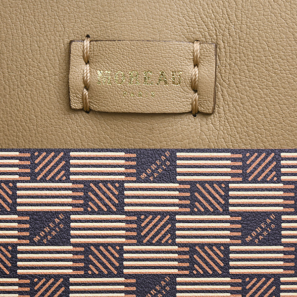 モロー パリ バッグ レディース メンズ ヴァンセンヌ MM リバーシブル トートバッグ カーフ ブラウン MOREAU PARIS M098 中古