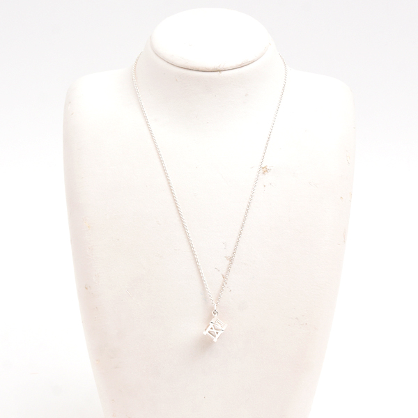 ティファニー ネックレス レディース アトラス キューブ ネックレス シルバー  TIFFANY SV925 中古