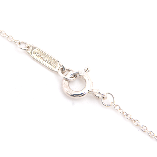 ティファニー ネックレス レディース 1837 インターロッキング サークル ネックレス シルバー TIFFANY SV925 中古