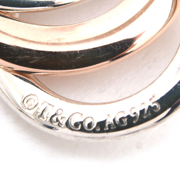 ティファニー ネックレス レディース 1837 インターロッキング サークル ネックレス シルバー TIFFANY SV925 中古