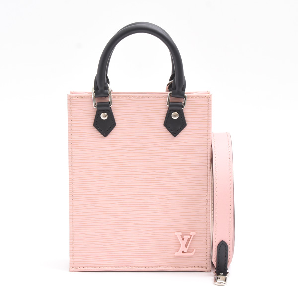 ルイヴィトン バッグ レディース エピ プティット サックプラ ミニ ショルダー トート 2WAY ローズバレリーヌ Louis Vuitton M69575 中古
