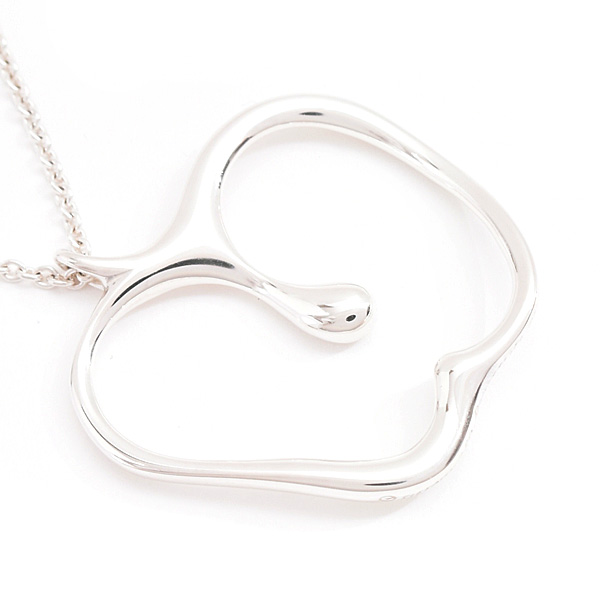 ティファニー ネックレス レディース エルサ ペレッティ アップル ロングネックレス シルバー SV925 TIFFANY 中古