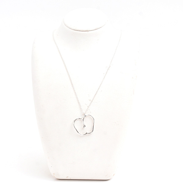 ティファニー ネックレス レディース エルサ ペレッティ アップル ロングネックレス シルバー SV925 TIFFANY 中古