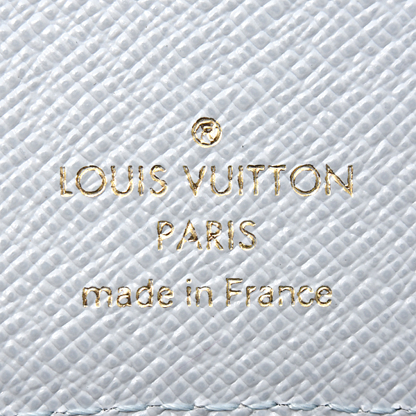 ルイヴィトン 財布 レディース モノグラムジャガード ポルトフォイユ ルー 2つ折り財布 ホワイト M83500 Louis Vuitton 中古